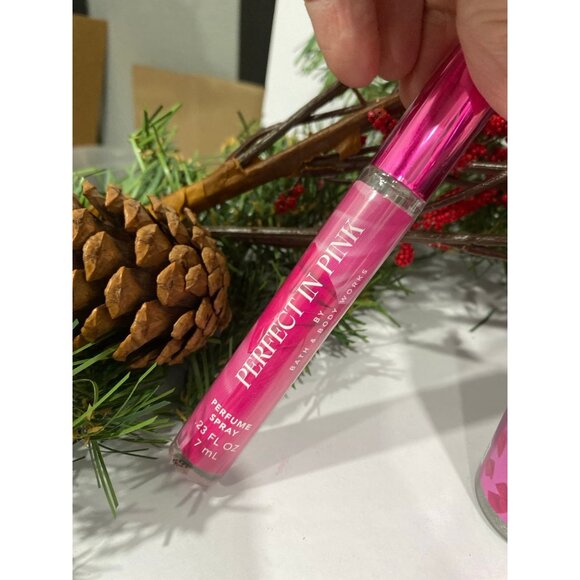 Bath & Body Works “Perfect in Pink” New 4-Pc Travel Mini Size Set - Picture 8 of 9